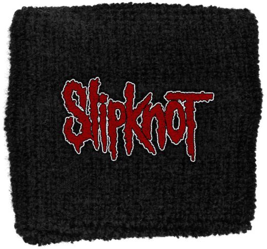 Slipknot - Sweat Towelling Embroided Wristband (Logo)
