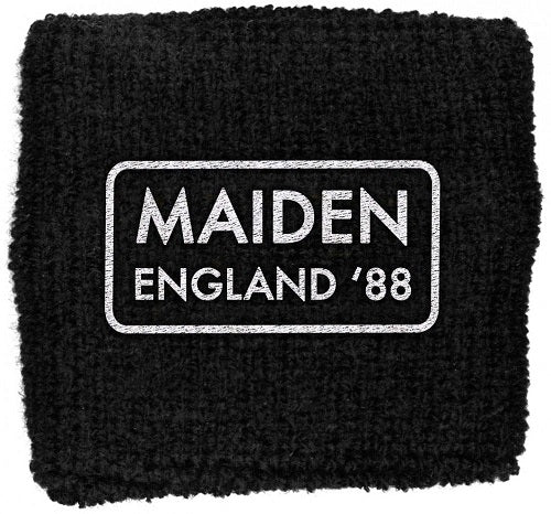 Iron Maiden - Sweat Towelling Embroided Wristband (Maiden England)
