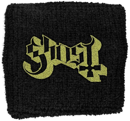 Ghost - Sweat Towelling Embroided Wristband (Logo)