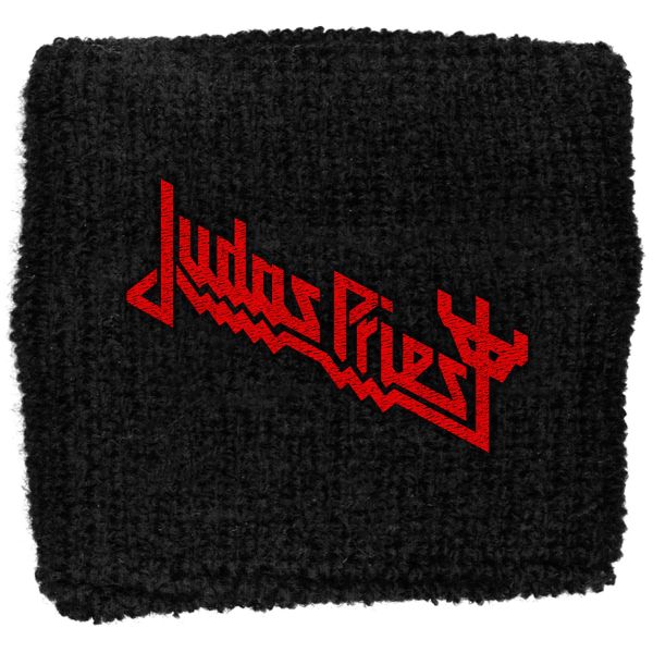 Judas Priest - Sweat Towelling Embroided Wristband (Logo)