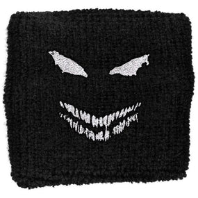 Disturbed - Sweat Towelling Embroided Wristband (Face)