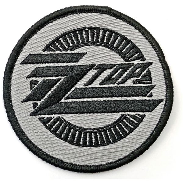 ZZ Top - Circle Logo (75mm) Sew-On Patch