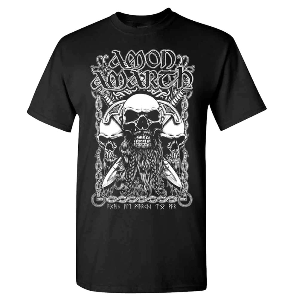 Amon Amarth - Bearded Skull Black Shirt